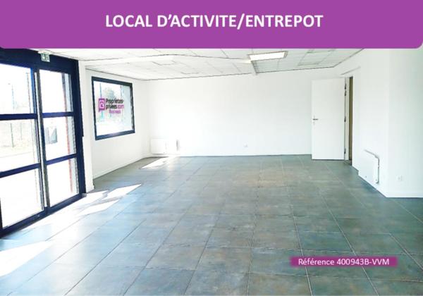 LE MESNIL ESNARD - Local d'activité rénové 190 m²