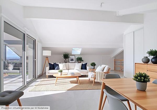 Appartement Brenthonne 5 pièce(s) en duplex 114.85 m2