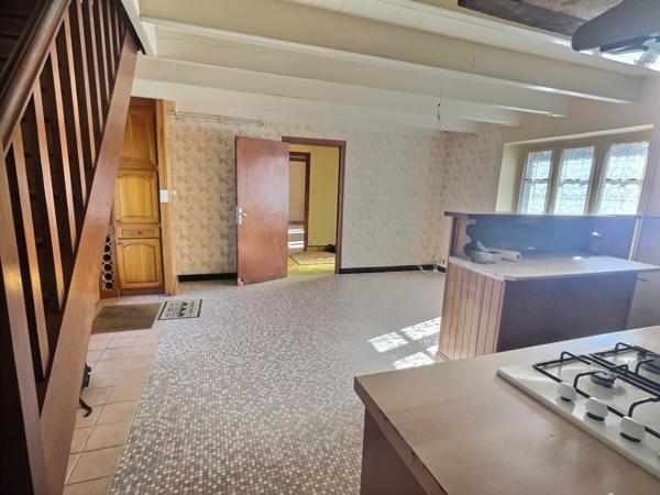 Moëlan-sur-Mer (29350) Maison en pierres à haut potentiel de rénovation avec possibilité d’agrandissement et TERRAIN CONSTRUCTIBLE