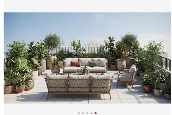 appartement  2 pieces  45 m2 sur ile saint Laurent  Rive de Genise 2