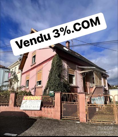 3%.COM Maison à rénover 130m² à Mommenheim  Mommenheim (67670)