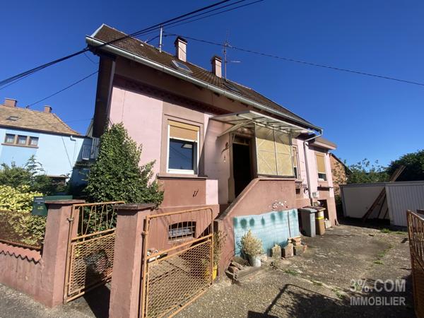 3%.COM Maison à rénover 130m² à Mommenheim  Mommenheim (67670)