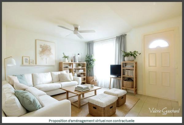 Maison familiale de plain-pied à Saint-Vivien (Gironde) – 5 chambres, garage, grand terrain clos