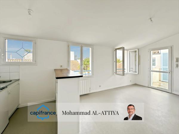 LA ROCHELLE, quartier Porte Royale, Appartement 2 pièces à vendre