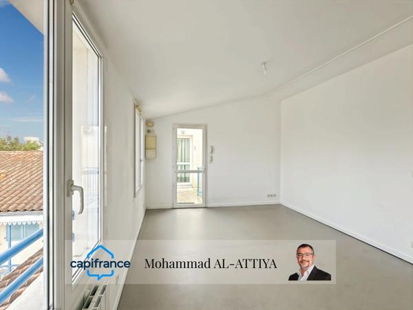 LA ROCHELLE, quartier Porte Royale, Appartement 2 pièces à vendre