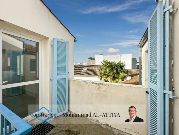 LA ROCHELLE, quartier Porte Royale, Appartement 2 pièces à vendre
