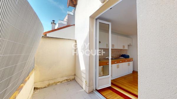 Bagnolet ? Rue Franklin ? Maison 3 pièces de 71 m² avec terrasse et garage