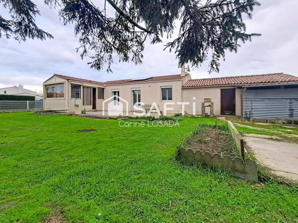 Plain-pied à 10 minutes des plages