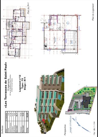 Appartement 2 pièces de 46 m² à Fort-de-France (97200)