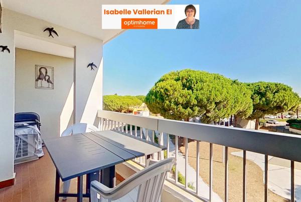 Appartement à vendre 2 pièces terrasse et parking - LE GRAU DU ROI (30)