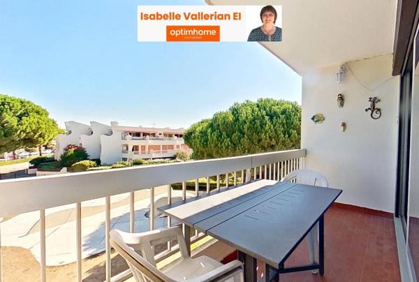 Appartement à vendre 2 pièces terrasse et parking - LE GRAU DU ROI (30)