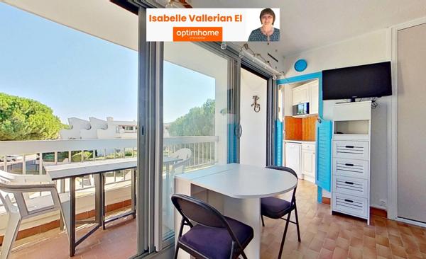 Appartement à vendre 2 pièces terrasse et parking - LE GRAU DU ROI (30)