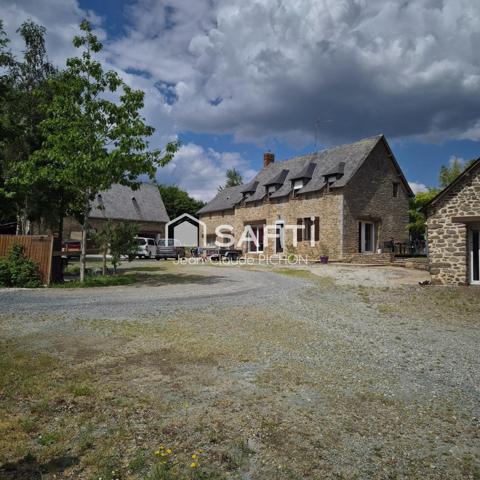 Ancienne longère restaurée – Aron, aux portes de Mayenne