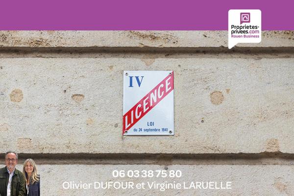 ROUEN - BRASSERIE RESTAURANT BAR (DU MIDI ET WE), TERRASSE ET PARKING EN ZONE COMMERCIALE A 25 MIN DE ROUEN (27)