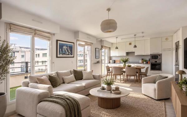 Appartement Paris 17 e - RUE NICOLAS CHUQUET / PEREIRE / MALESHERBES