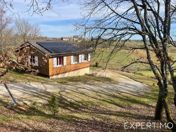 Tauriac (81630) Maison basse consommation avec magnifique vue et ses 6210 m² de terrain