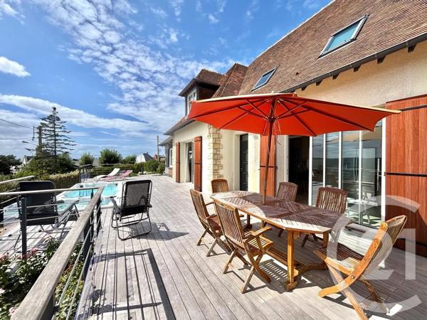 Maison à vendre  6 pièces - 136 m 2   TROUVILLE SUR MER  - 14