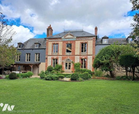 RARE A LA VENTE ORBEC MAISON DE CARACTERE AUX PRESTATIONS DE QUALITES AVEC TRES BEAU PARC ARBORE