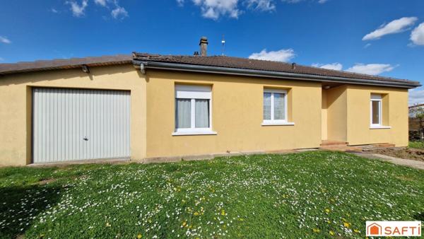 MAISON PLAIN-PIED 3 CHAMBRES DRESSING 5 PIECES