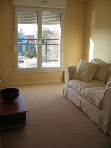 Appartement dernier étage Reims Sébastopol type 3 avec balcon et garage