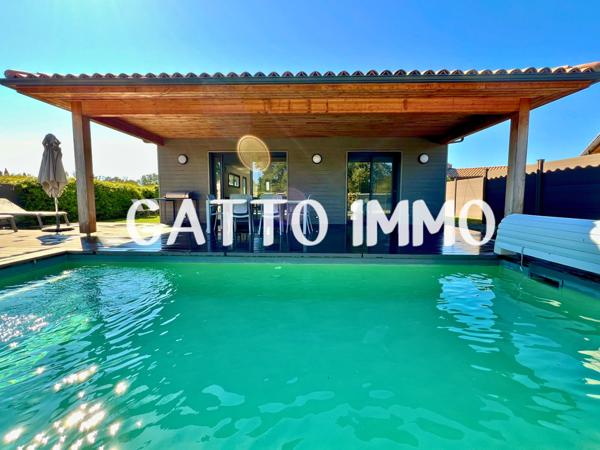 Lecci (20137) A VENDRE VILLAS T4 // T5 MEUBLES AVEC PISCINE PRIVATIVE EN RESIDENCE 5 ETOILES PREMIUM A LECCI EN CORSE