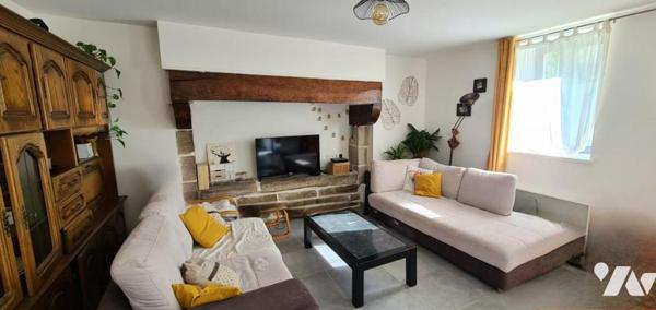 Longère divisée en 2 maisons