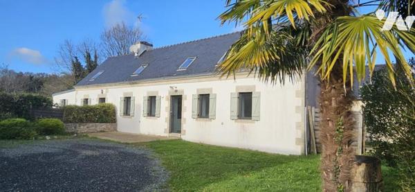 Longère divisée en 2 maisons