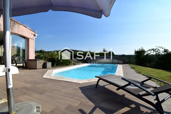 Plain pied et piscine au Paln de Gaubert, Digne 04