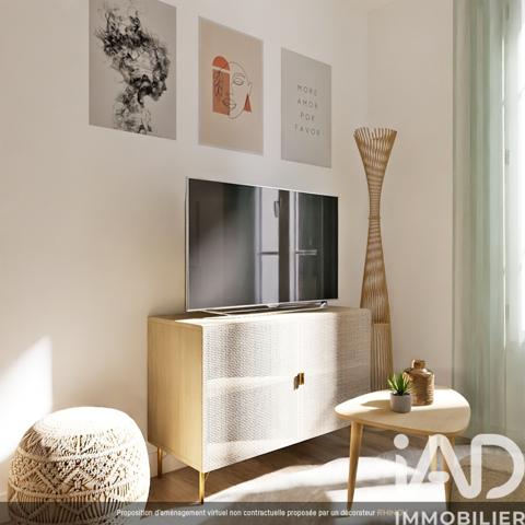 Appartement à vendre 2 pièces 18,82 m² Paris 20