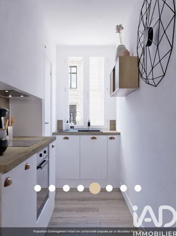 Appartement à vendre 2 pièces 18,82 m² Paris 20