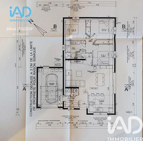 Maison à vendre 5 pièces 87,16 m² Saint-Fulgent