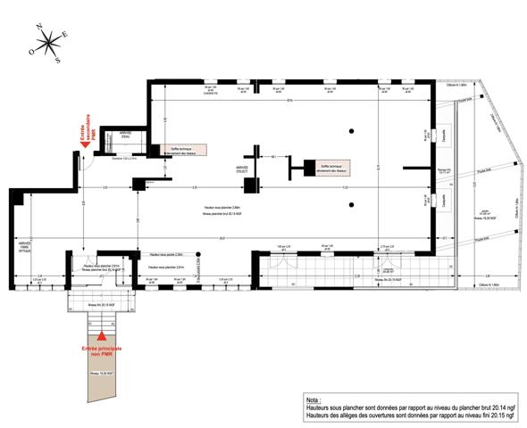 Local Commercial 4 pièces - 266 m²