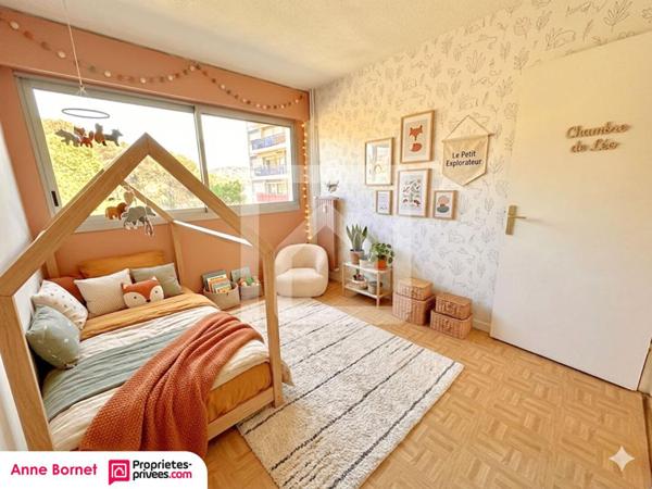 Appartement 3 pièces 65 m2, terrasse, balcon, garage