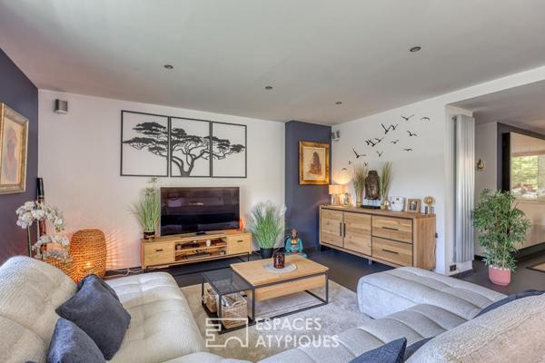 Duplex avec piscine entre plage et port