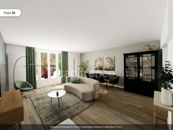 Dpt Yvelines (78), à vendre MAISONS LAFFITTE appartement T4 de 100 m²