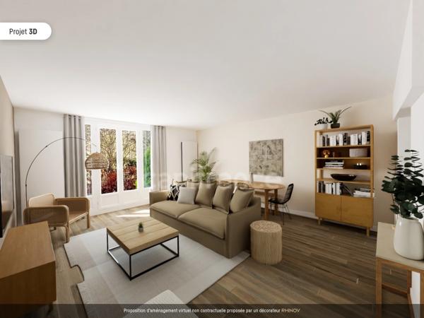 Dpt Yvelines (78), à vendre MAISONS LAFFITTE appartement T4 de 100 m²