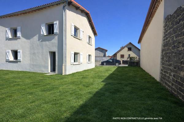 Maison Ennezat avec jardin