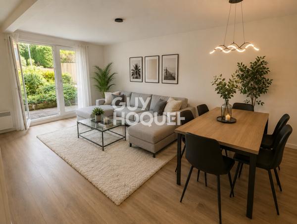 VENTE : Pont des Demoiselles (Toulouse) : appartement T2 pkg - terrasse et jardinet