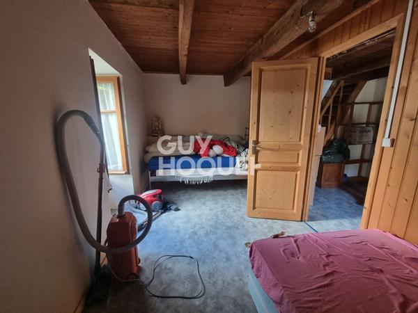 LARRE : ensemble de 2 maisons sur grand jardin en centre bourg