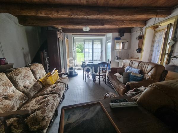 LARRE : ensemble de 2 maisons sur grand jardin en centre bourg