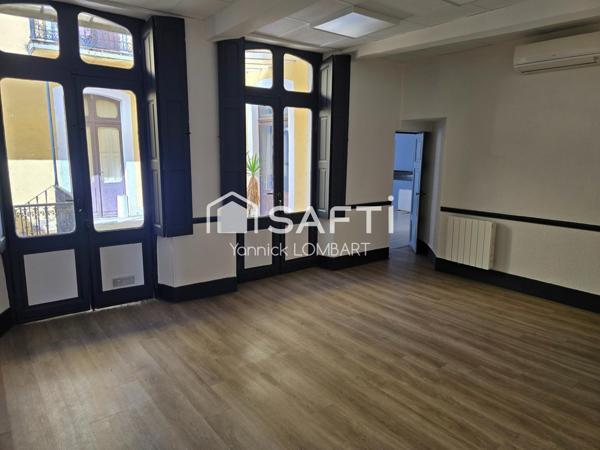 Appartement centre-ville 134 m² avec coursive intérieure