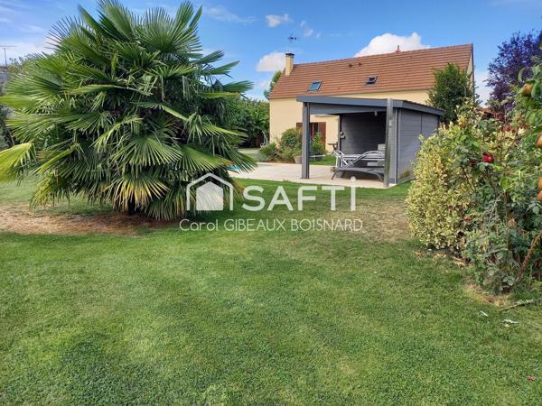 Une maison où chacun peut avoir sa chambre... et où les vacances commencent dans le jardin !