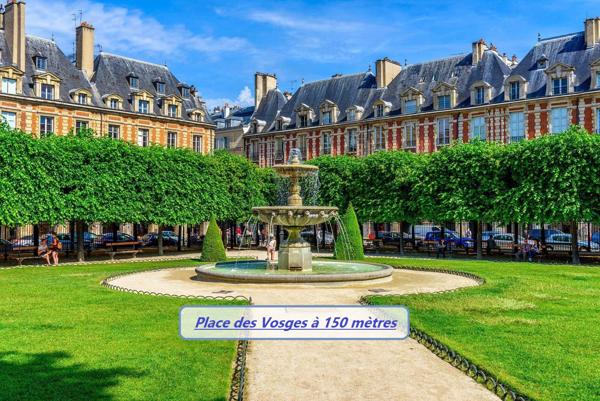 Charmant 2 pièces 20 m² - proche Place des Vosges