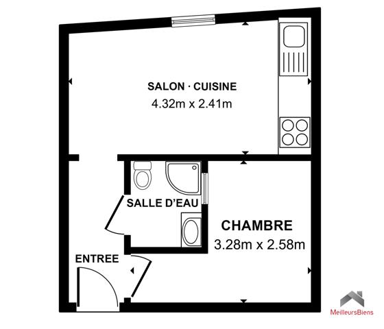 Charmant 2 pièces 20 m² - proche Place des Vosges