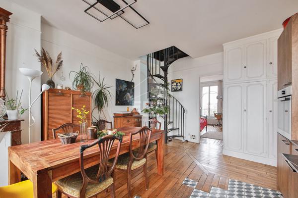 Malakoff  duplex 4 /5 pièces de 71.79 m2 carrez