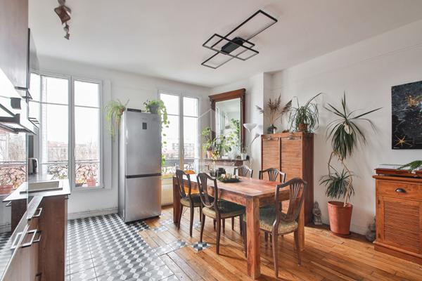 Malakoff  duplex 4 /5 pièces de 71.79 m2 carrez