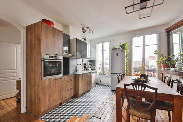 Malakoff  duplex 4 /5 pièces de 71.79 m2 carrez