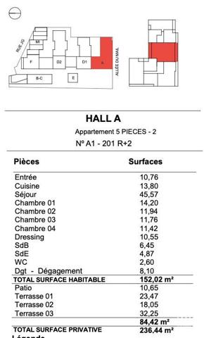 Appartement à vendre 5 pièces 152 m² La Rochelle