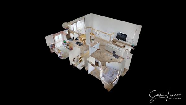 Dpt Val d'Oise (95), à vendre CERGY Duplex T4