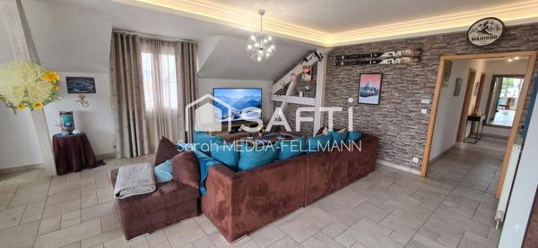Appartement F4 de 153 m² avec terrasse et garage